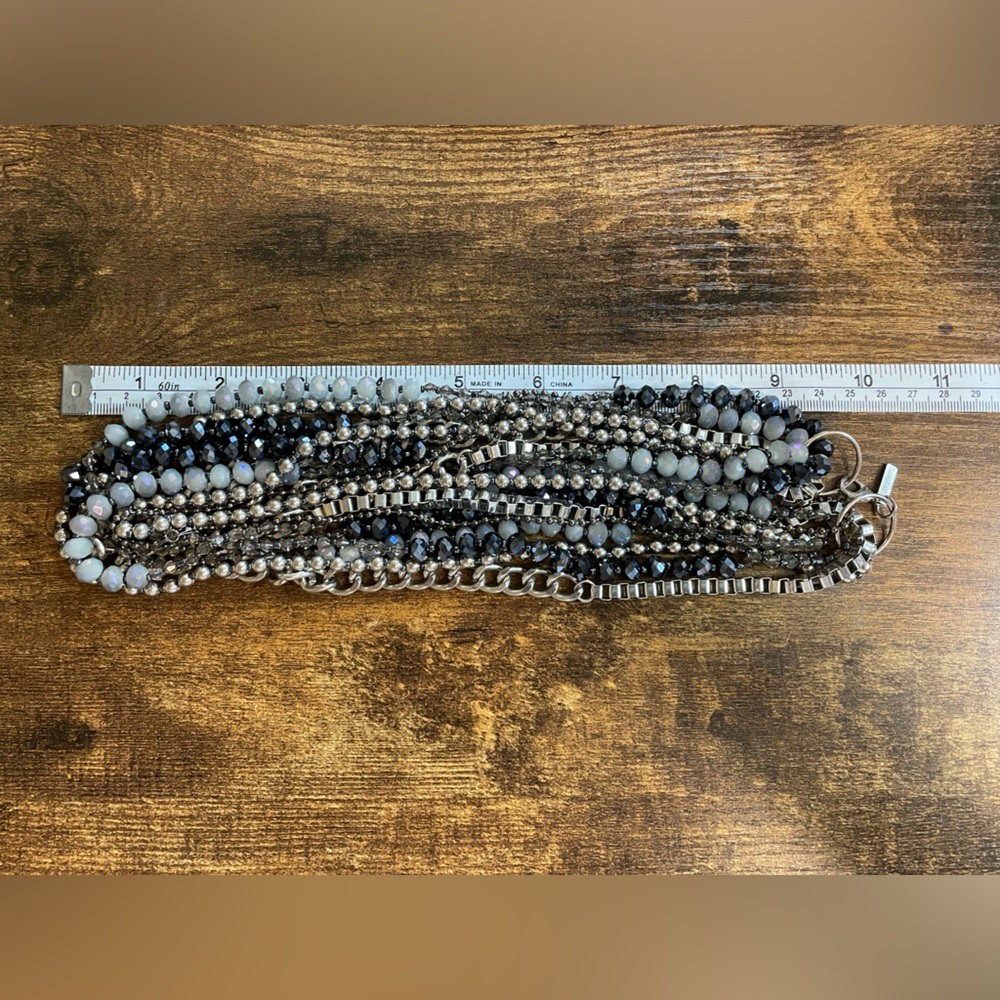 Cookie Lee Multi-Strand Monochromatic Necklace - image 6